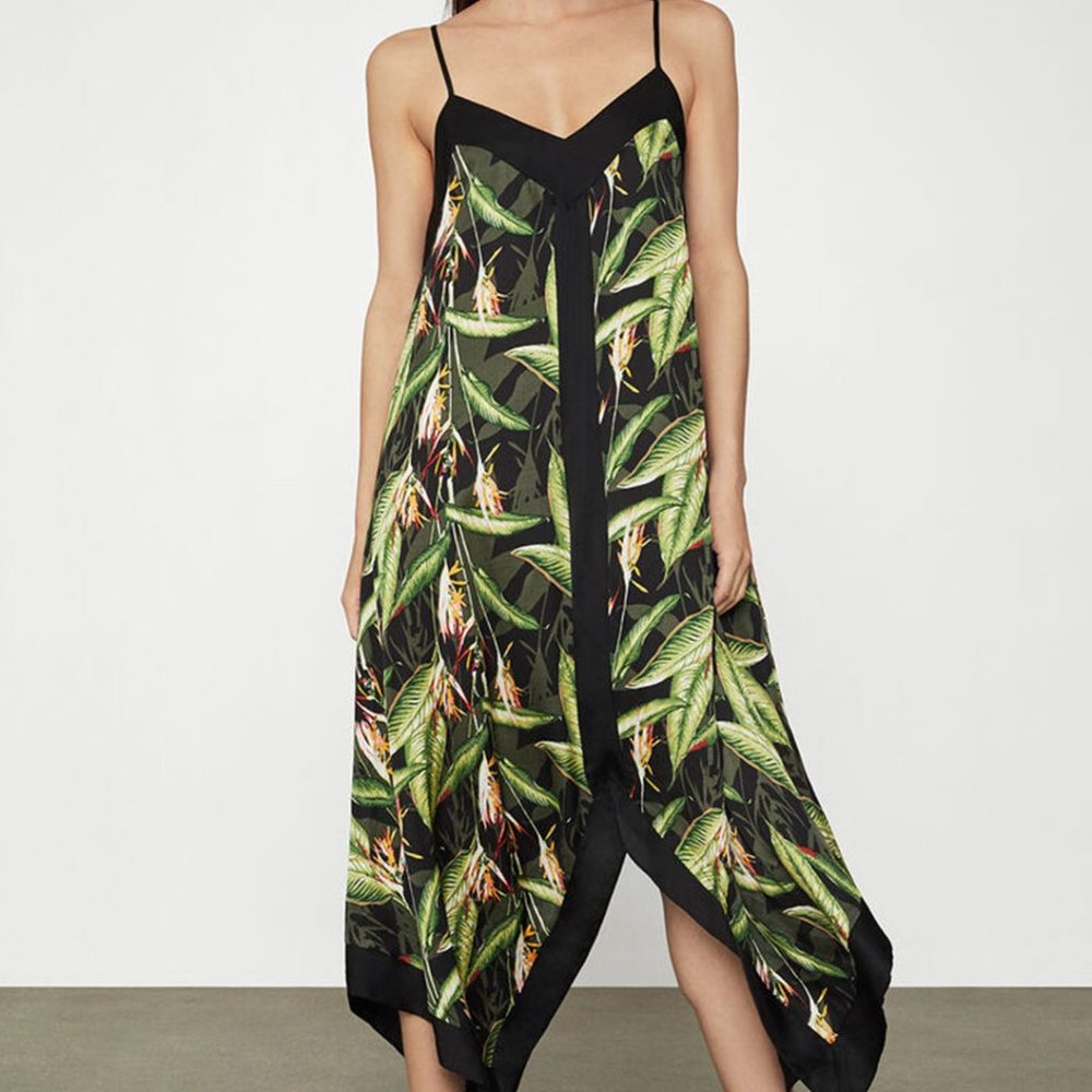 BCBGMAXAZRIA Bird Of Paradise Dress